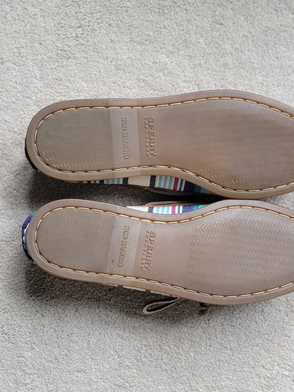 Sperry colorful striped